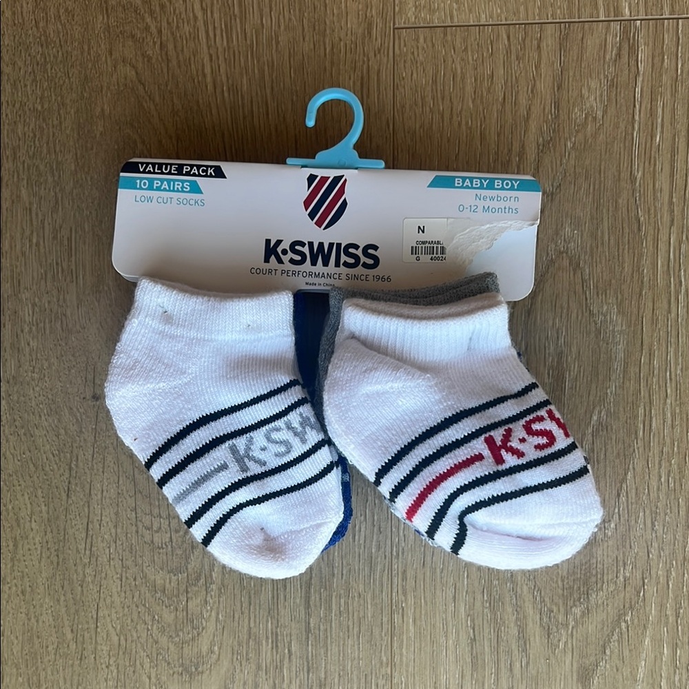 K-Swiss Baby Boy Low Cut Socks